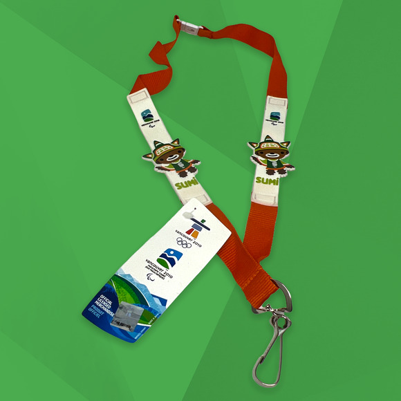 Vancouver 2010 Olympics SUMI Lanyard Officially Licensed - New with Tags - Picture 1 of 5